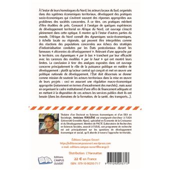 Territoire et développement local au Sud