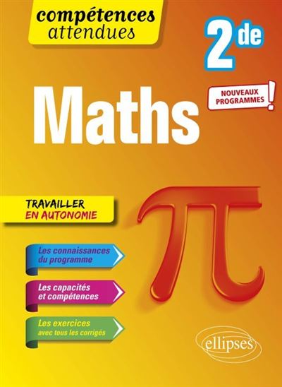 Mathematiques 2de nouveaux programmes