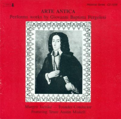 Pergolesi/vocal works