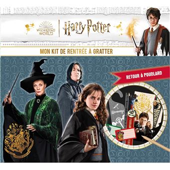 Harry Potter - Mon matériel de rentrée à gratter - Retour à Poudlard !