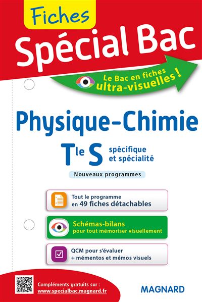 Fiches physique-chimie Terminale S