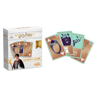 CARTAMUNDI Jeu de Famille Harry Potter - Jeu de cartes 4 en 1 pas