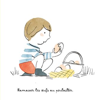 Mon imagier des sensations - Les vacances à la campagne