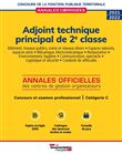 Adjoint technique principal de 2e classe 2021-2022