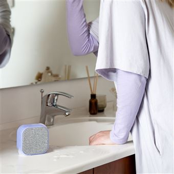 Enceinte sans fil Bluetooth Kreafunk aCUBE Spring Lavender