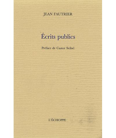 Ecrits publics