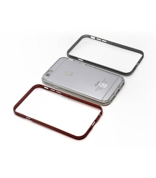 CASSCENA BUMPER IPH6/6S 3EN1 GRIS/GRIS F