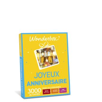 5 Sur Mini Coffret Cadeau Wonderbox Joyeux Anniversaire Coffret
