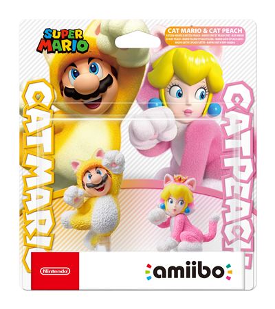 Precommande AMIIBO CAT MARIO CAT PEACH 2IN1 Livraison a partir du 12/02