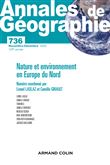 Annales de géographie - N° 736 6/2020 Varia