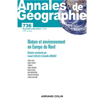 Annales de géographie - N° 736 6/2020 Varia