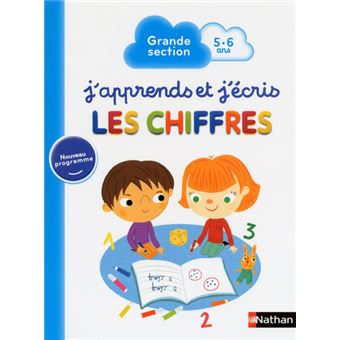 J'apprends j'écris - Chiffres GS