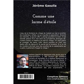 Comme une larme d'étoile