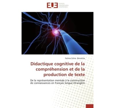 Didactique cognitive de la compréhension et de la production de texte