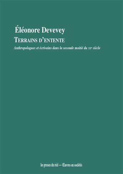Terrains d'entente - Éléonore Devevey - broché