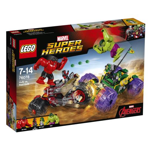 lego super heroes 76078 hulk contre hulk rouge