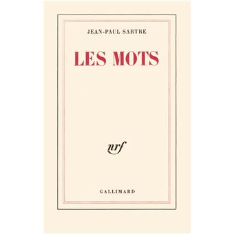  Les  Mots  broch  Jean Paul Sartre  Achat Livre fnac 
