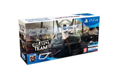 Pochette avant du jeu Bravo Team PS4 VR + Aim Controller