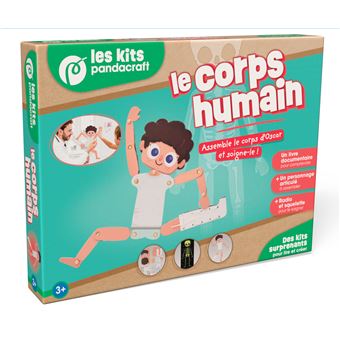 Le corps humain - Kit Pandacraft dès 3 ans