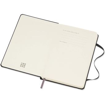 Agenda 2020 Semainier Horizontal Poche Noir Rigide