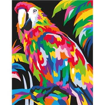 Peinture au numéro - animaux de la jungle