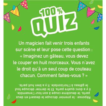 100% Quiz Soirée pyjama