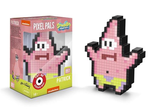 Figurine Pixel Pals Bob l'éponge Patrick
