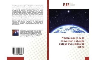 Predominance de la convection naturelle autour d'un ellipsoïde incline