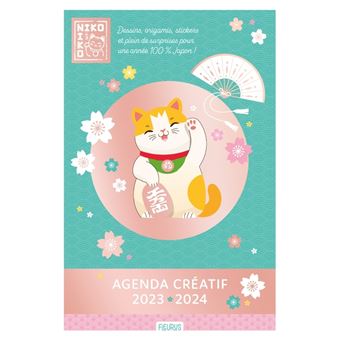 Mon agenda créatif 2023-2024   Niko-Niko