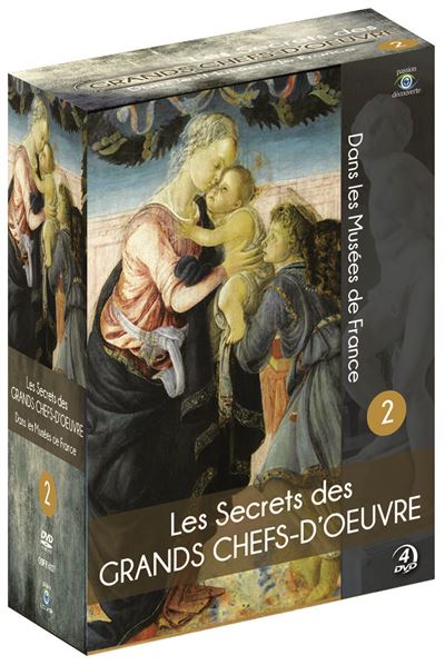 Coffret Les Secrets des grands Chefs-d'œuvre dans les Musées de France Volume 2 DVD