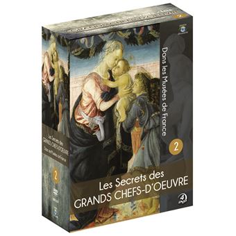 Coffret Les Secrets des grands Chefs-d'œuvre dans les Musées de France Volume 2 DVD