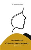 Les articles de l'Ecole des Femmes Inspirantes
