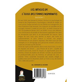 Les articles de l'Ecole des Femmes Inspirantes