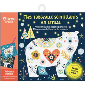 Ma pochette d'artiste - mes tableaux scintillants en strass
