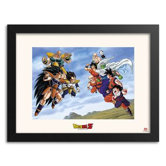 Poster encadré Dragon Ball Z Battle Of Saiyans