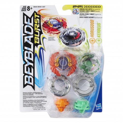 Beyblade dual pack avec 2 toupies