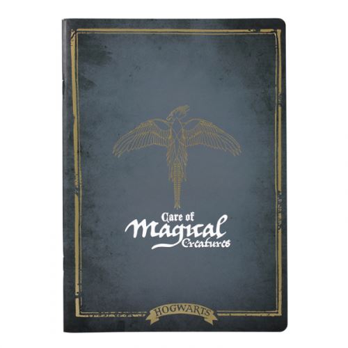 Harry potter-notebook a4-magical creatures