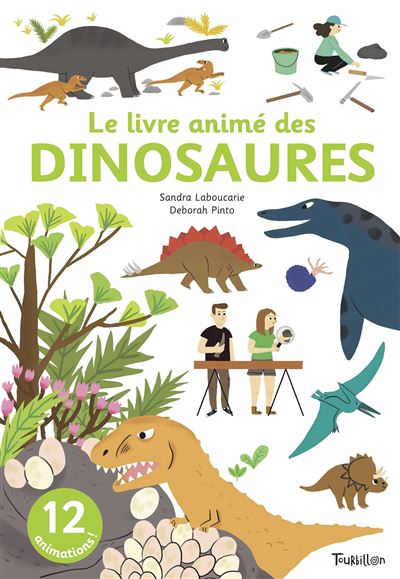 Les dinosaures - Sandra Laboucarie - cartonné