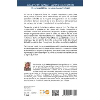 Démographie, paix et sécurité au Sahel