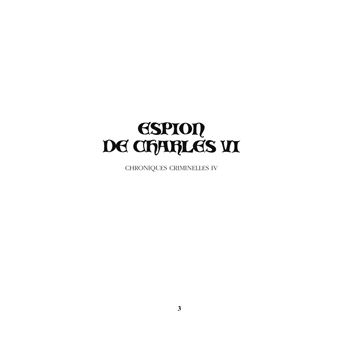 Espion de charles vi