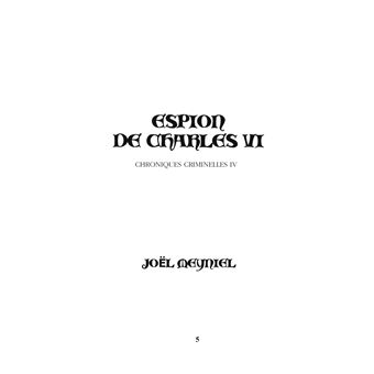 Espion de charles vi