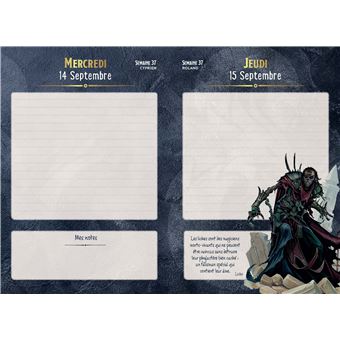 Agenda DUNGEONS and DRAGONS 2022-2023