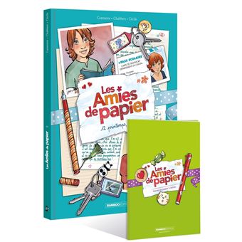 Les Amies de papier - tome 02 + set papeterie