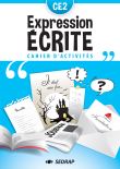 Cahier d'expression ecrite ce2 - l'unite