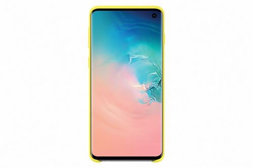 Samsung Galaxy S10 Silicone Cover Yellow
