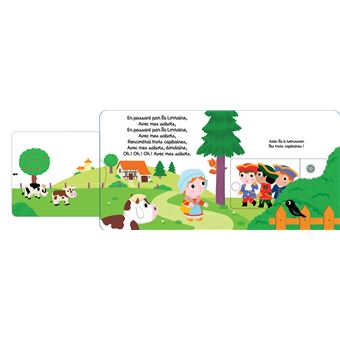 Mes comptines des regions - Kididoc sonores et animees