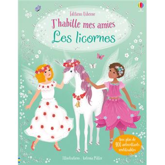 J'habille mes amies - Les licornes