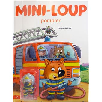 Mini-Loup Pompier / avec figurine de ML pompier