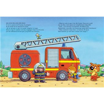 Mini-Loup Pompier / avec figurine de ML pompier