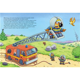 Mini-Loup Pompier / avec figurine de ML pompier